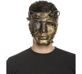 Máscara Steampunk facial completa