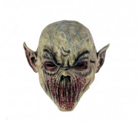 Máscara de vampiro sinistro de látex