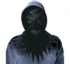 Máscara Preta com Capuz