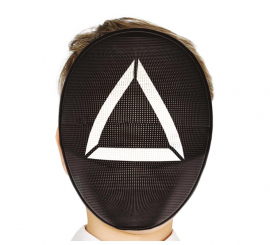 Máscara Triangular de Squid Game PVC Kids