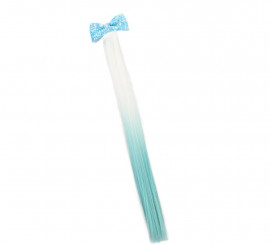 Pacote com laço de glitter azul