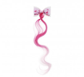 Fuchsia and pink Flamenco Bow Tuft