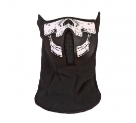 Máscara de esqueleto LED iluminação