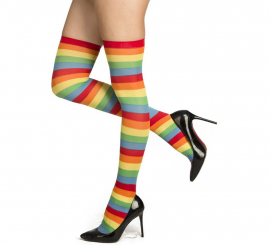 Rainbow tights