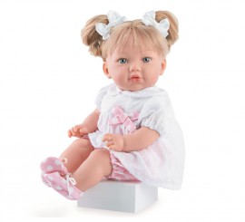 Boneca Alina Plumeti de 45 cm apresentação em estojo