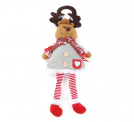 Hanging Reindeer Doll 60X21 cm