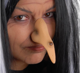 Nariz de bruxa para o Halloween