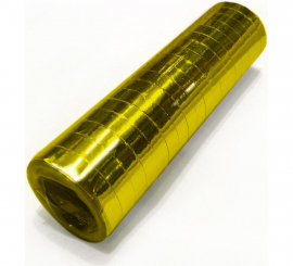 Pack of 18 Metallic Gold Streamers of 4m