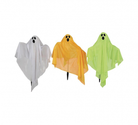 Pack of 3 Ghosts with spike and light of 90x70 cm