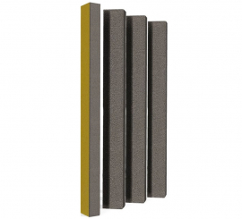 Pacote com 4 fitas de espuma autoadesivas para ajustar chapéus