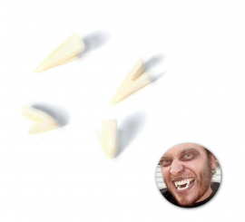Pack of 4 Pointed Fangs