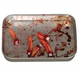Pack of 5 amputated fingers