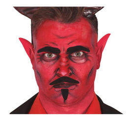Devil Eyebrows, Mustache and Goatee Pack