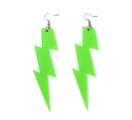 Pack de Brincos Verdes Anos 80