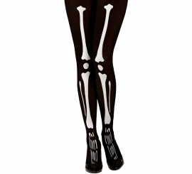 Meias-calças 40 DEN Skeleton para mulheres