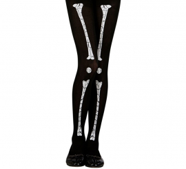 Meias-calças 70 DEN Skeleton para meninas