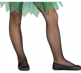 Collants de malha preta infantil