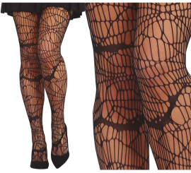 Meia-calça de rede de aranha de teia de aranha
