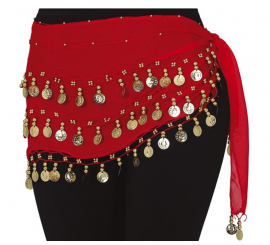 Lenço zingra vermelho