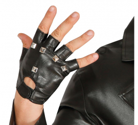 Par de luvas Sado ou Punk e motociclista