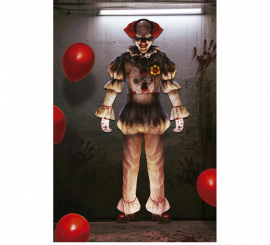 180cm Scary Clown Sticker