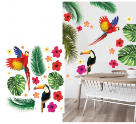 Tropical wall stickers 70x80 cm