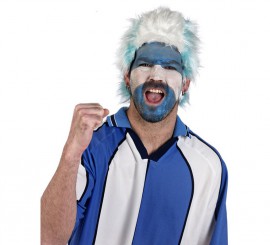 Peruca argentina para adultos