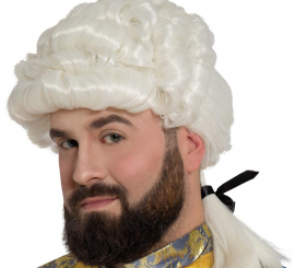 Peruca vintage para homem