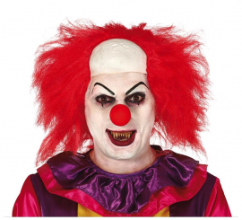 Peruca de Palhaço do Medo