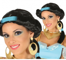 Peruca da princesa do deserto