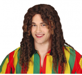 Peruca dreadlocks marrom