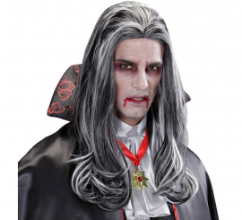 Peruca de vampiro vitoriana