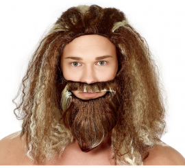 Brown Viking Wig