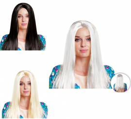 Extra long straight wig in various colors