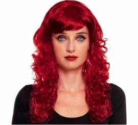 Redhead Waves Wig with Fringe