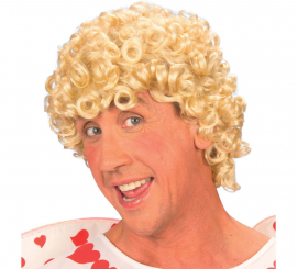 Blonde Wig with Cupid Angel Curls