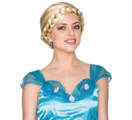 Medieval Blonde Wig with Braids