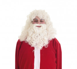 Peruca e barba Santa Luxe
