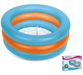 Piscina inflável Mondo fantasy piso macio com 65 cm de diâmetro