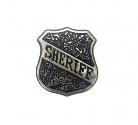 Distintivo de Xerife Sombrio