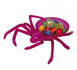 Lilac Spider Candy Dish