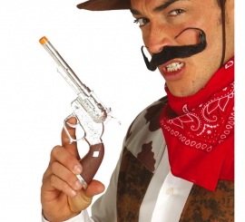 Revólver Cowboy de 25 cm