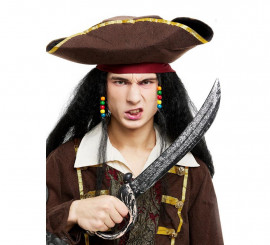 Dark gray toy pirate saber