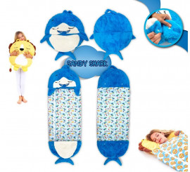 Shark Sandy Sleeping Bag with 165 cm cushion