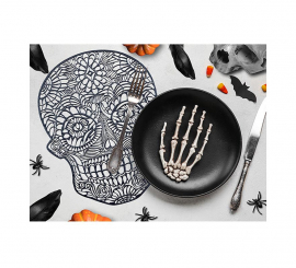 38 cm pvc skull trivet