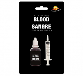 Blood with Syringe