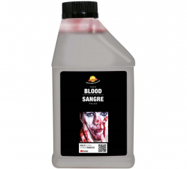 450 ml dark liquid blood
