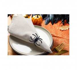 Porta-guardanapos de aranha de metal