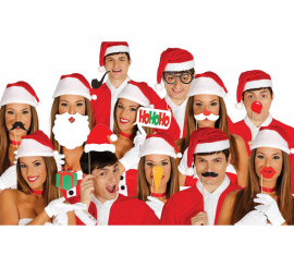 Set 12 Pcs Christmas Photocall