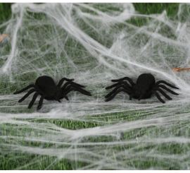 Set of 2 Spiders 10 Cm
